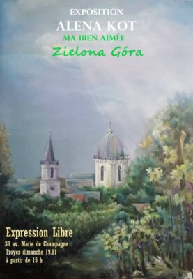 Exposition d’Alena Kot une peintre polonaise de Zielona Gora en Pologne - 1