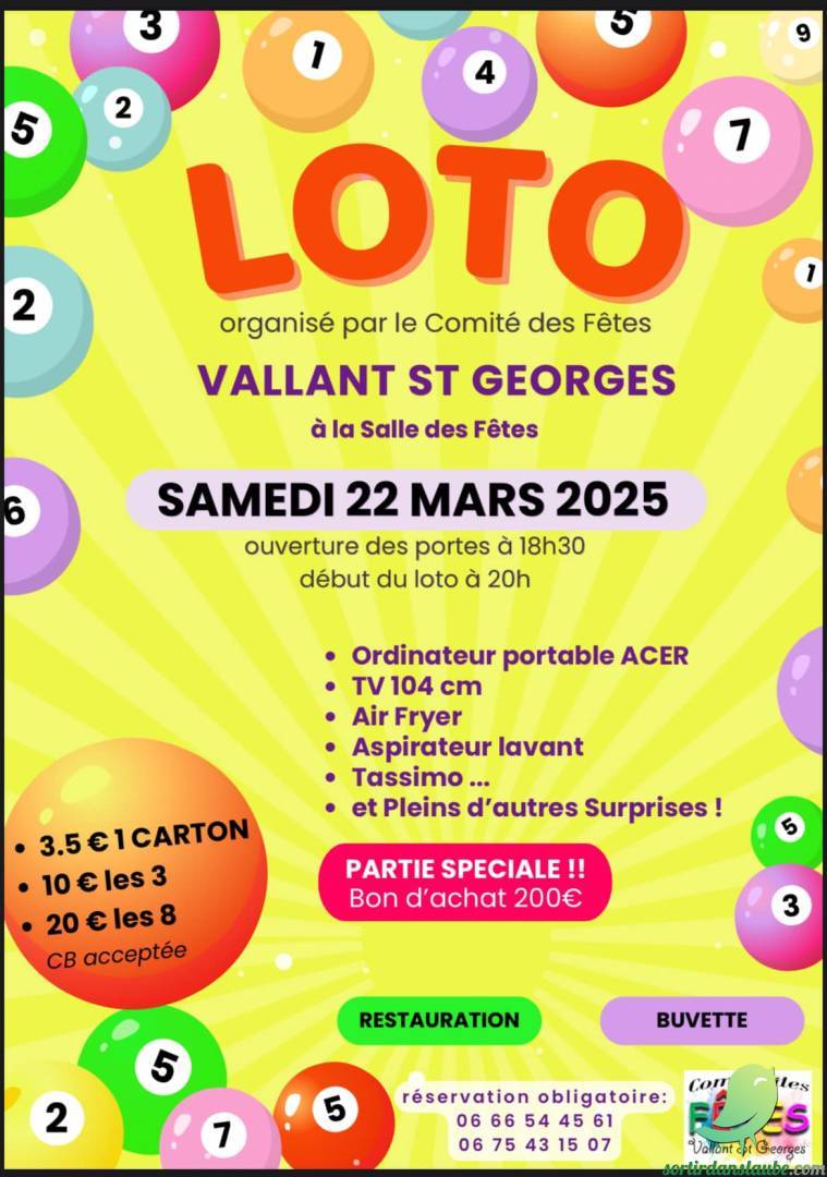 Loto: Vallant Saint Georges - 0