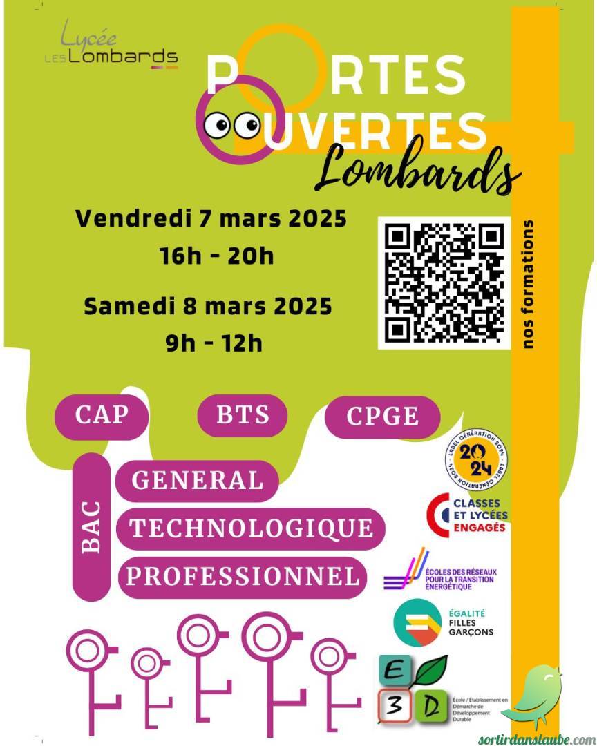 Porte ouverte: lycée les Lombards - 0