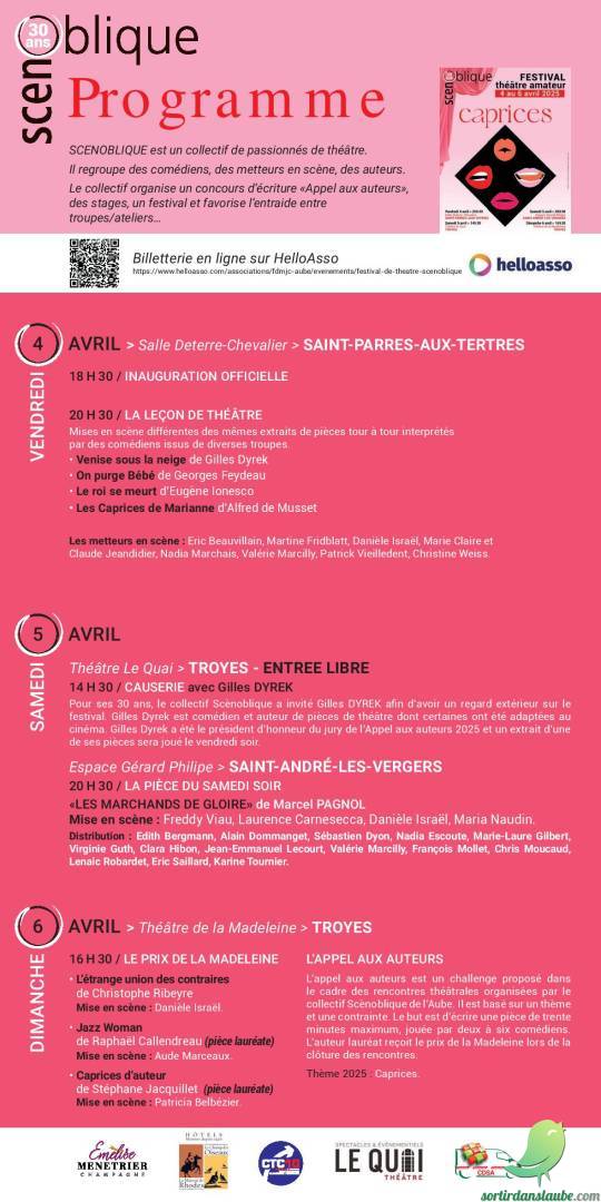 Festival de théâtre: Scenoblique - 1