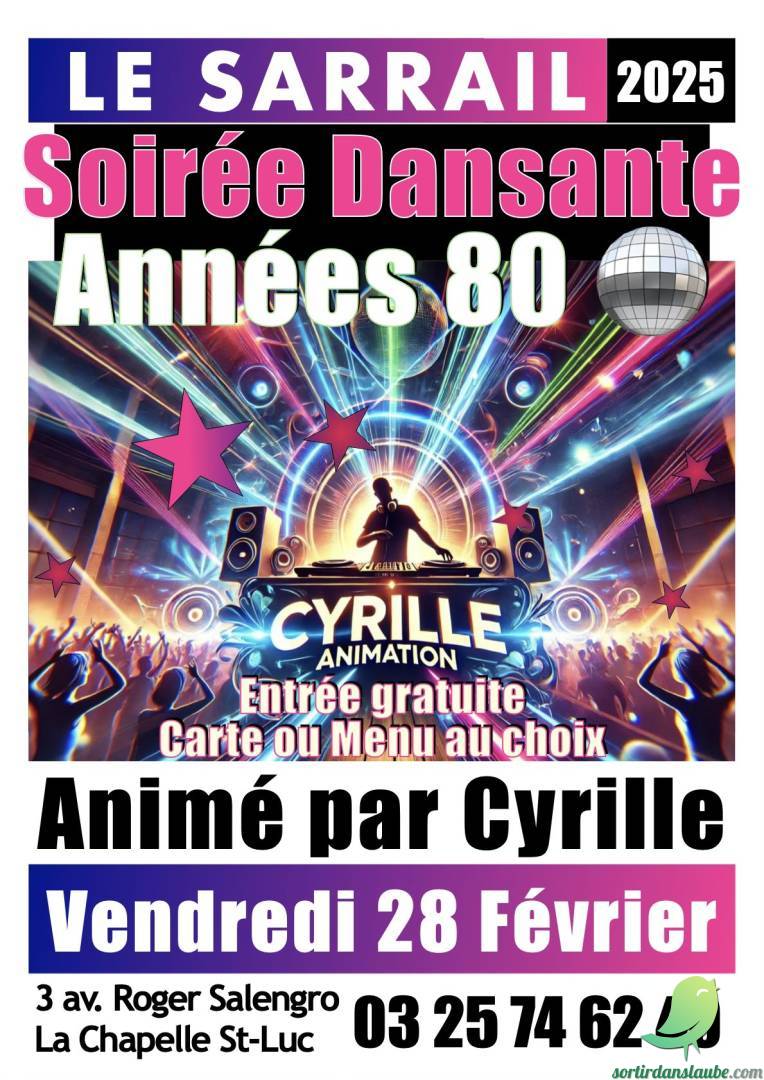 Soirée dansante années 80 - 0
