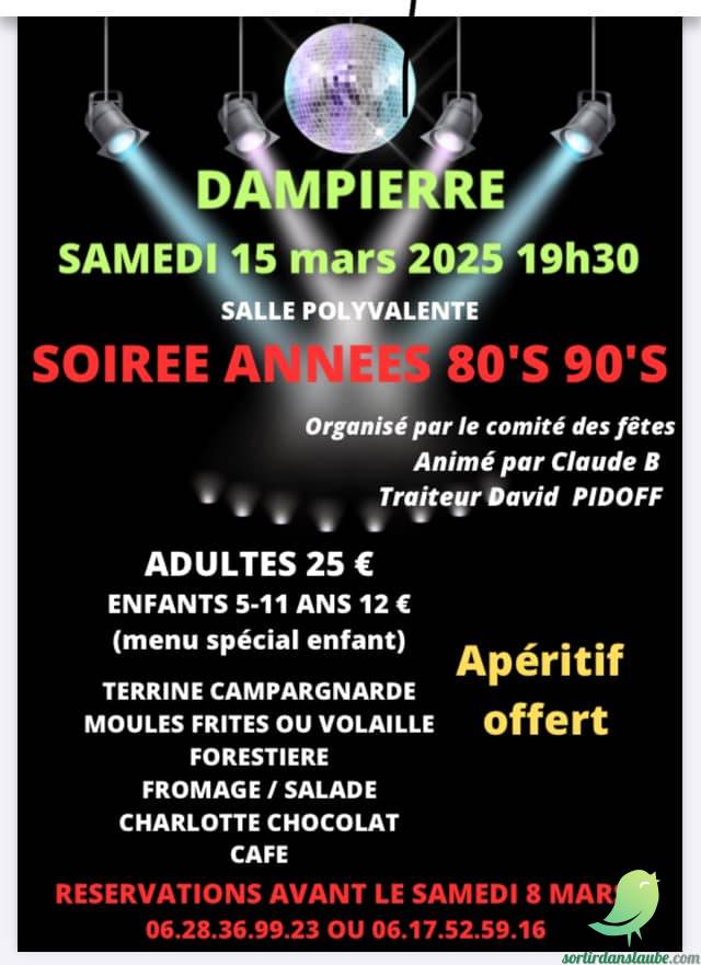 Soirée années 80&prime; 90&prime; - 0