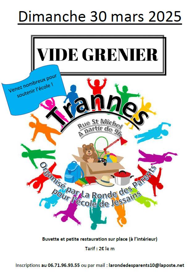 Vide grenier Trannes - 0