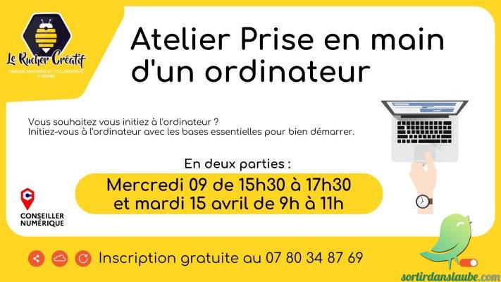 Atelier « prise en main d&rsquo;un ordinateur » - 0