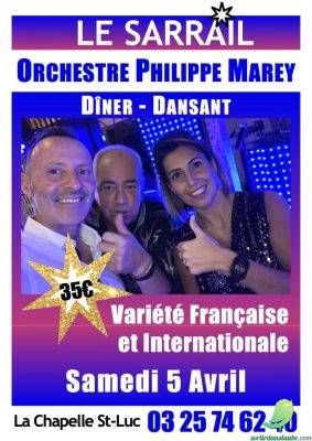 Soirée avec l&rsquo;Orchestre Philippe Marey - 0