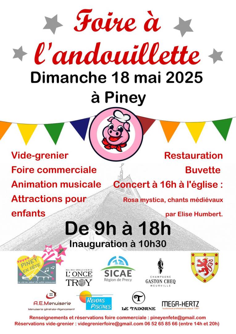 Foire à l&rsquo;andouillette de Piney - 0