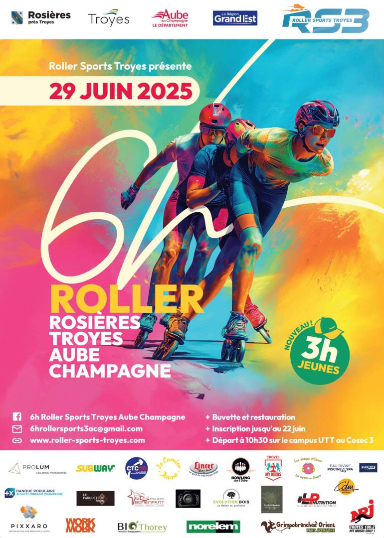 6h Roller Sports Troyes Aube Champagne 2025 - 0