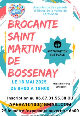 Brocante Saint Martin de Bossenay - 0