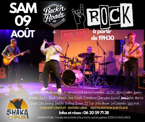 BACKIN ROADS en concert - 0