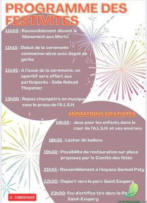 Fête nationale: Buchères - 1