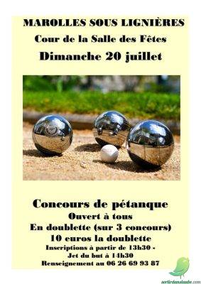 Concours de pétanque - 0