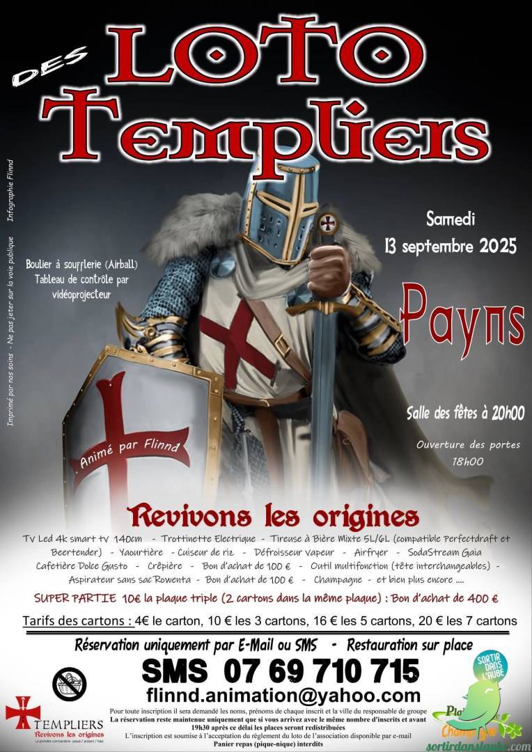 Loto des Templiers - 0