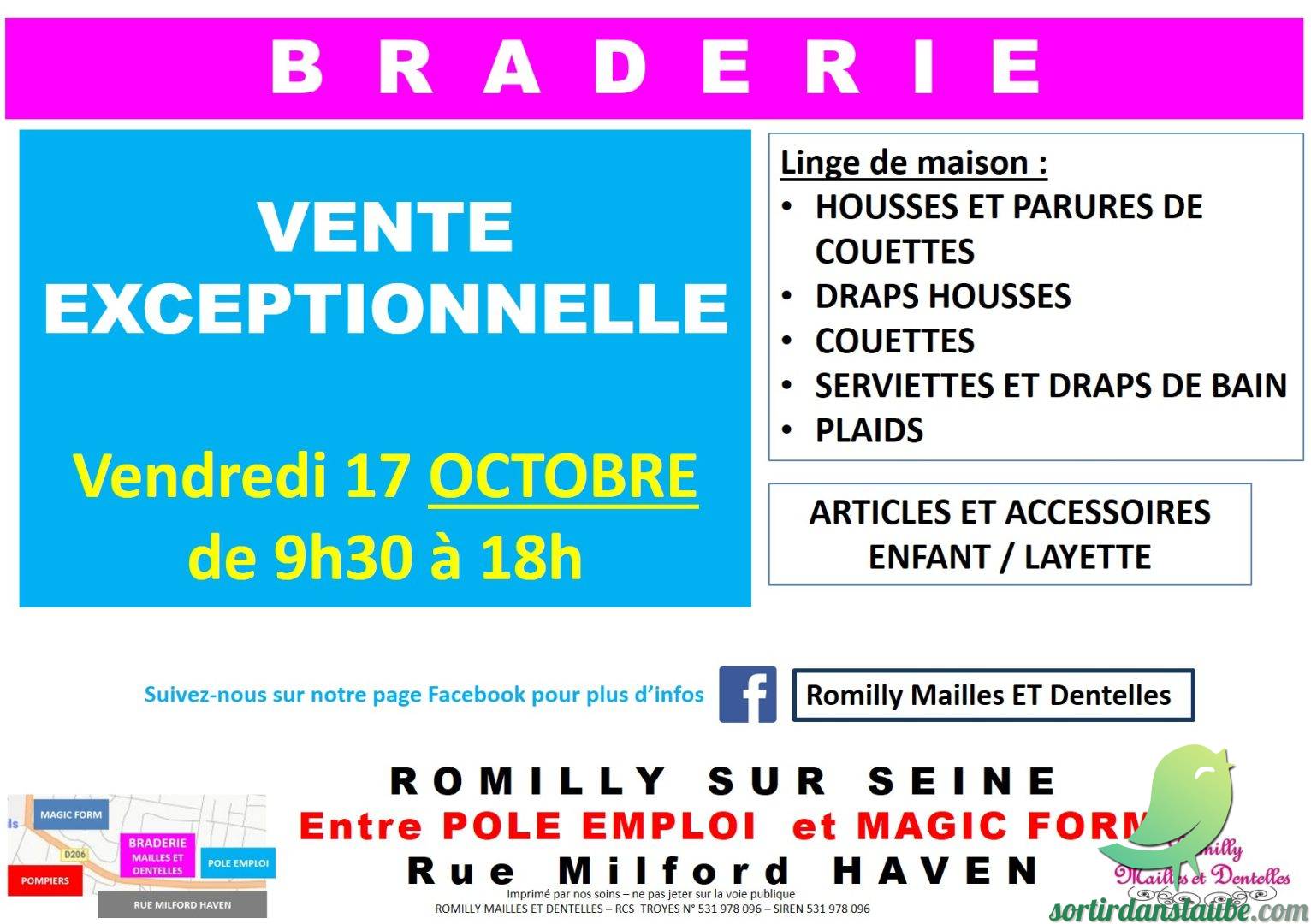 Braderie Romilly Mailles et Dentelles - 0