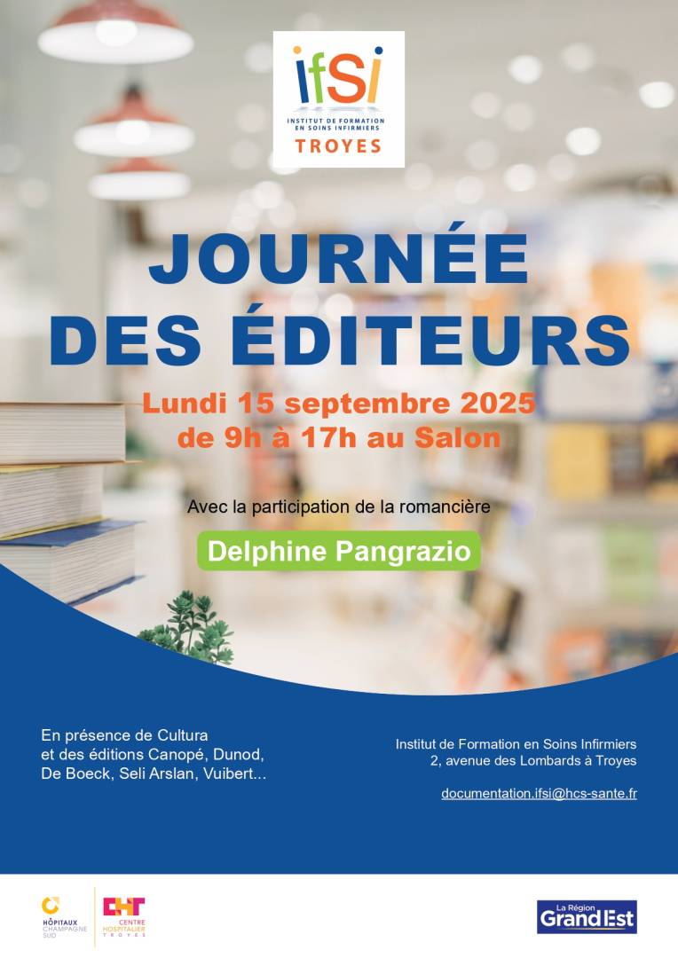 Journée des éditeurs – IFSI de Troyes - 0