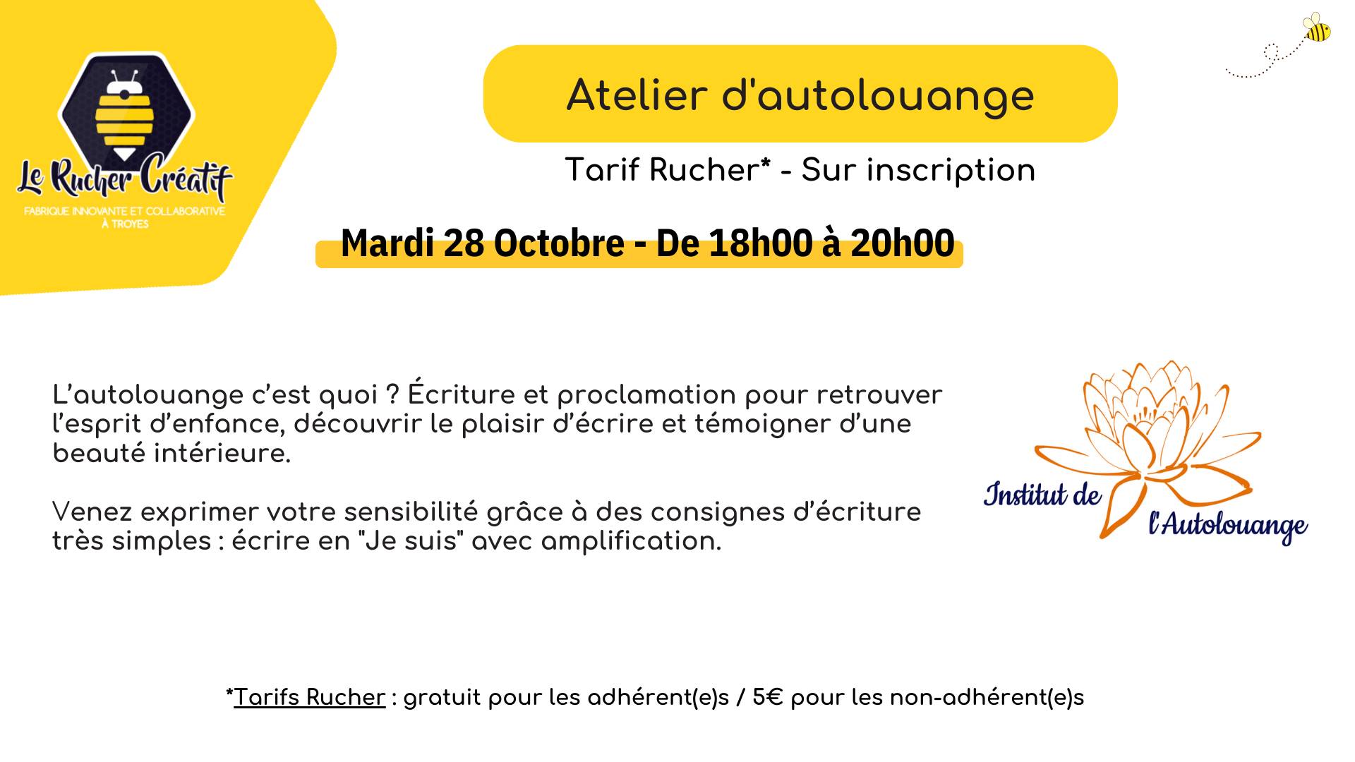 Atelier d&rsquo;autolouange - 0