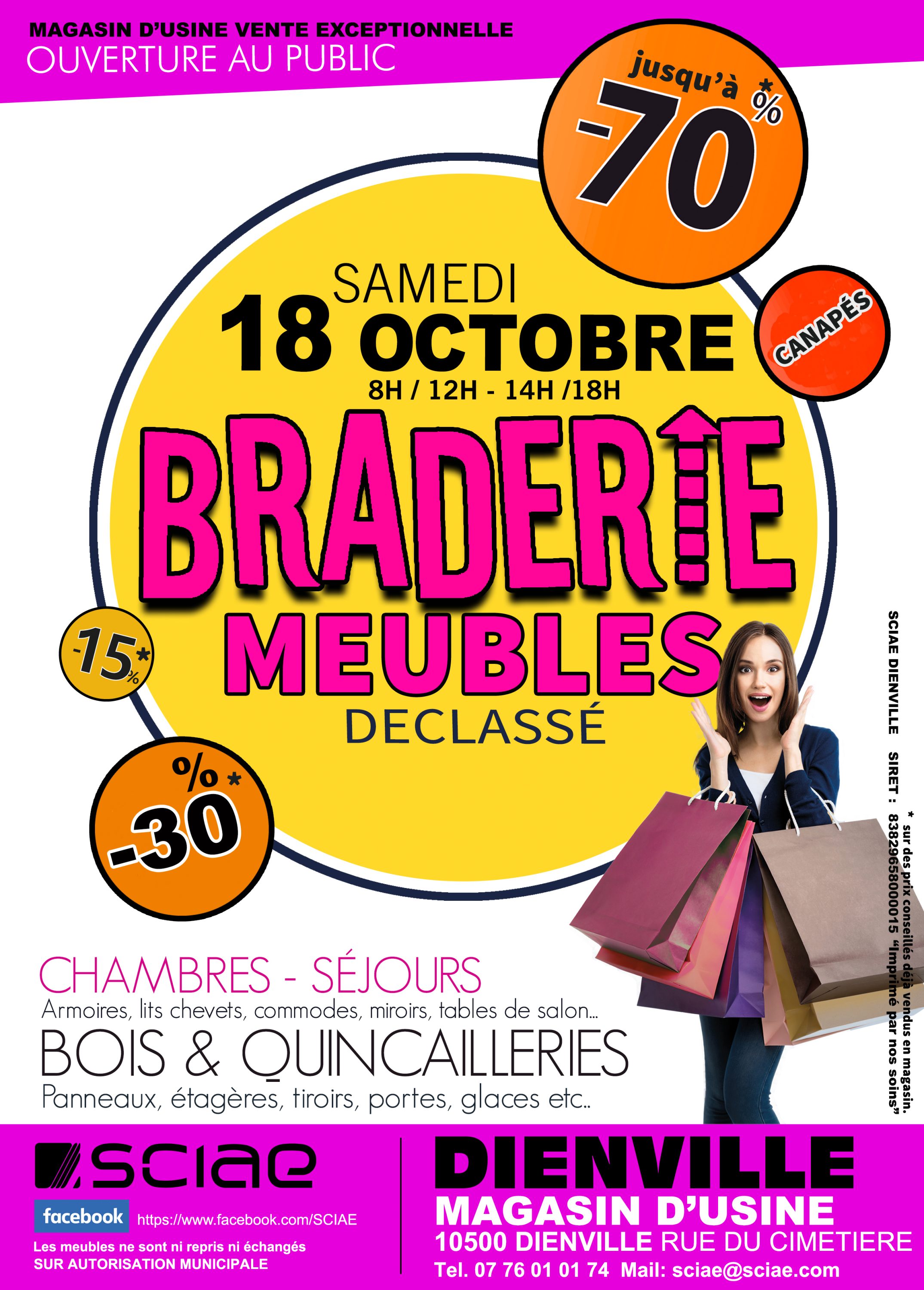 Braderie meubles SCIAE - 0