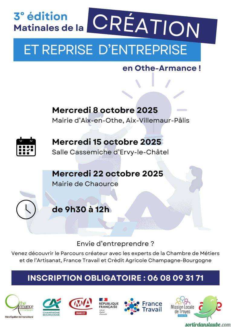 Matinales de la création et reprise d&rsquo;entreprise - 0