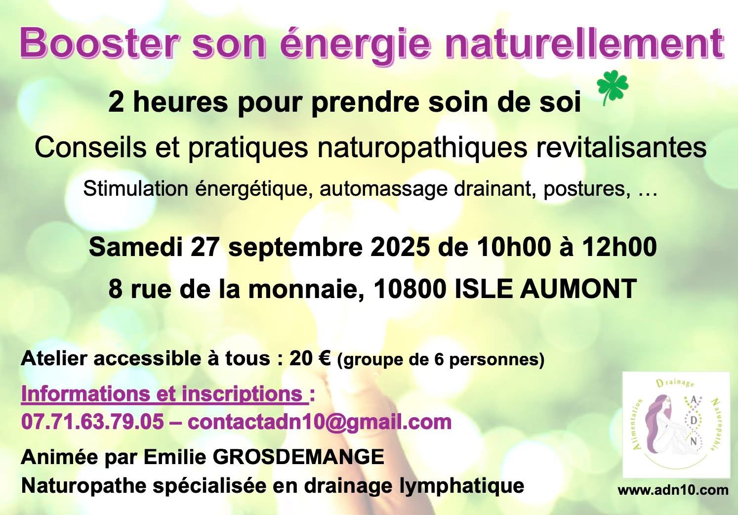 Booster son énergie naturellement - 0