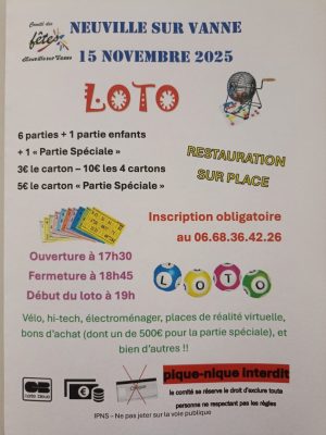Loto: Neuville sur Vanne - 0