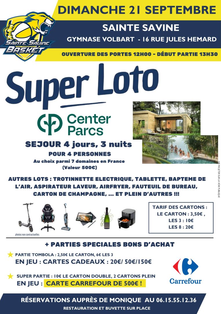 COMPLET! Loto: Sainte Savine - 0