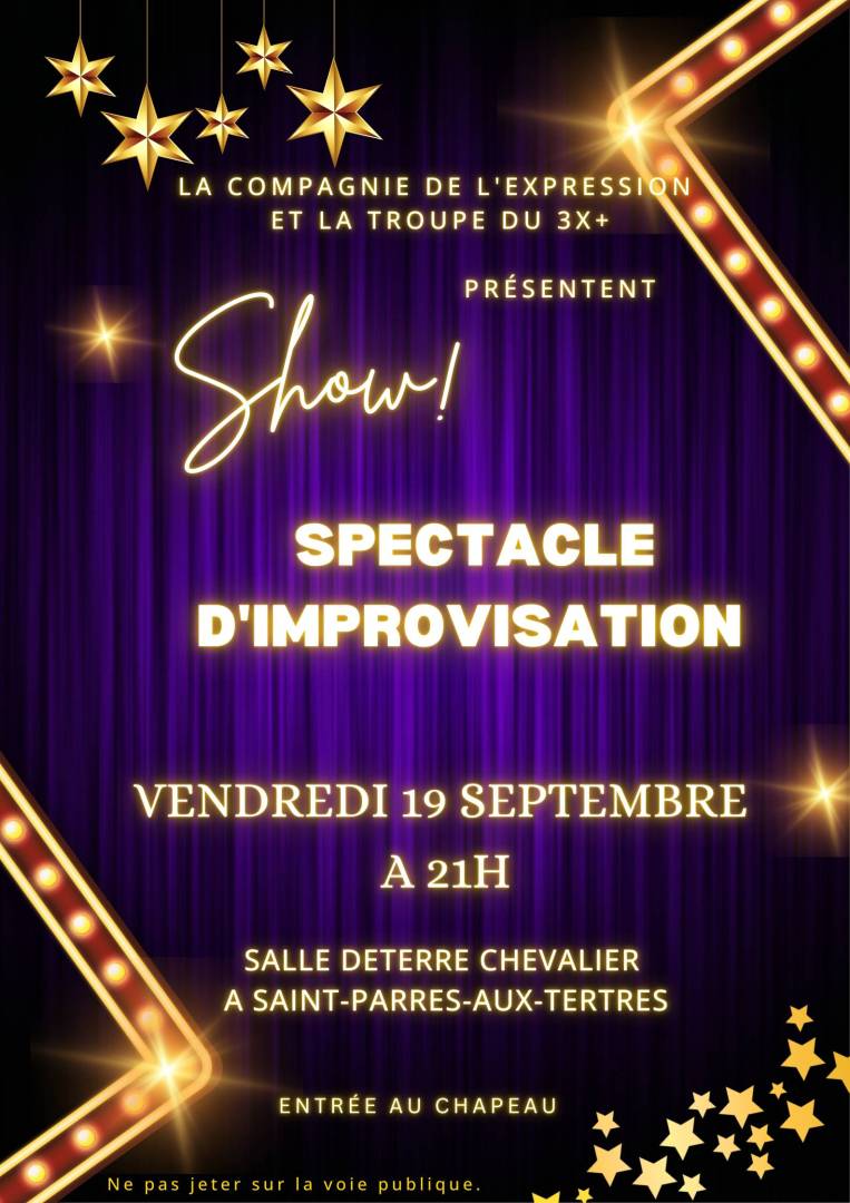 Spectacle d&rsquo;improvisation - 0