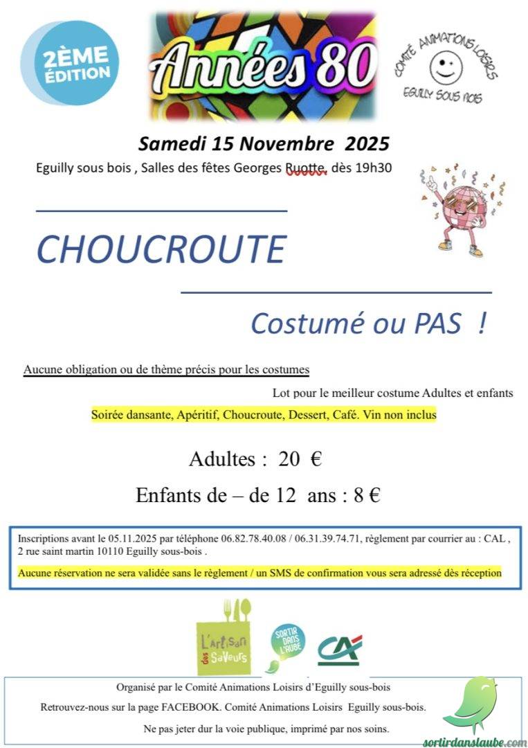 Soirée choucroute / années 80 - 0