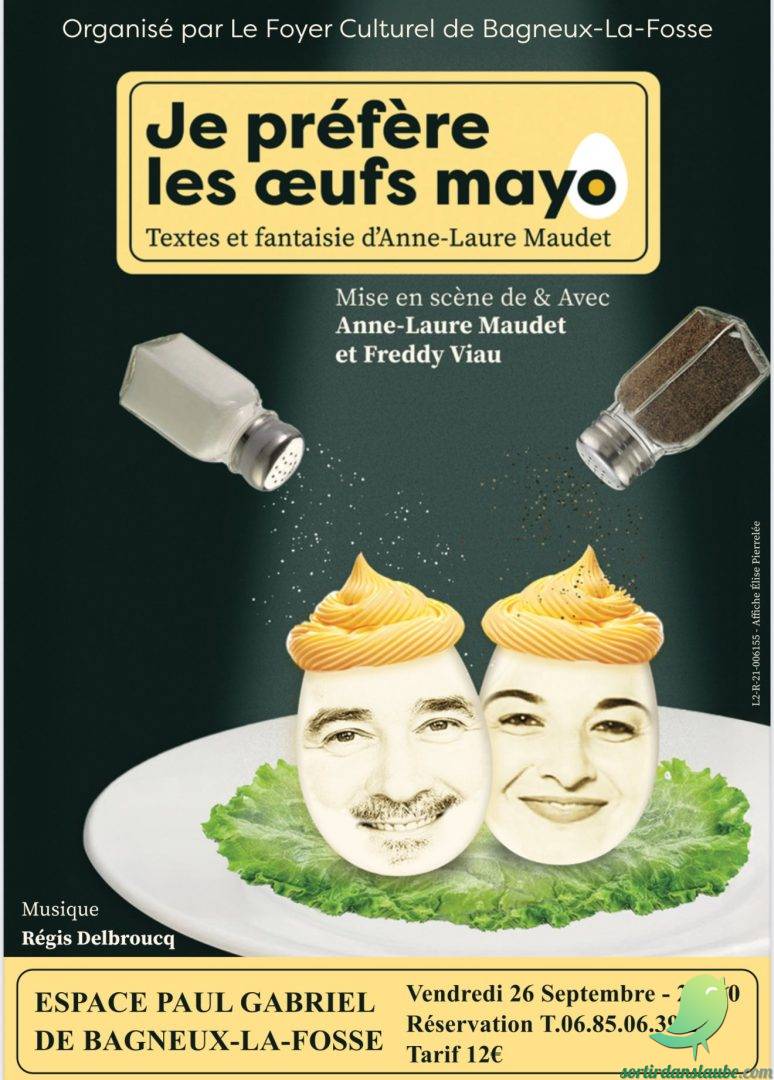 Théâtre : Je Préfère Les oeufs Mayo - 0