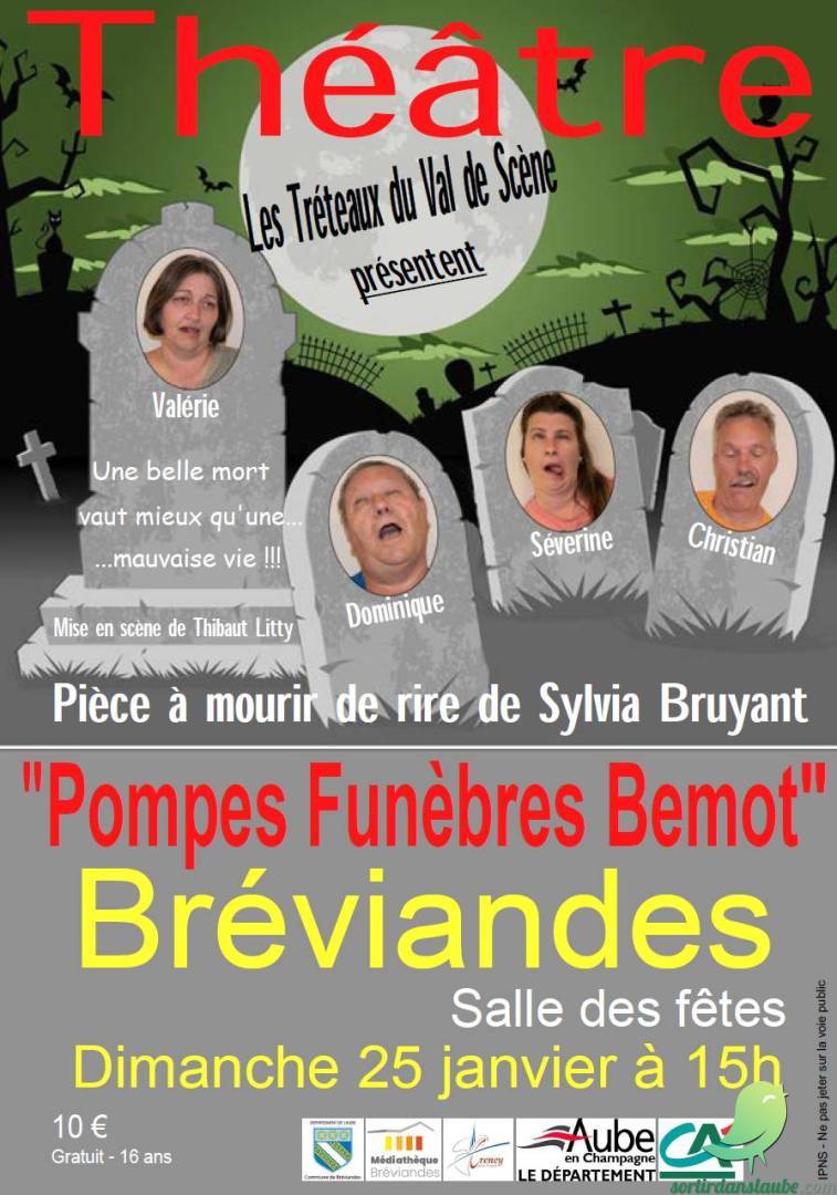 Théâtre: pompes funèbres Bémot. - 0