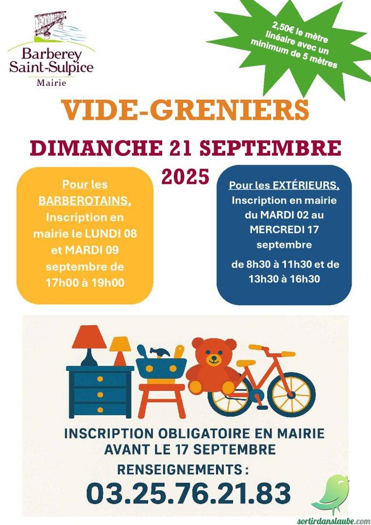 Vide grenier: Barberey - 0