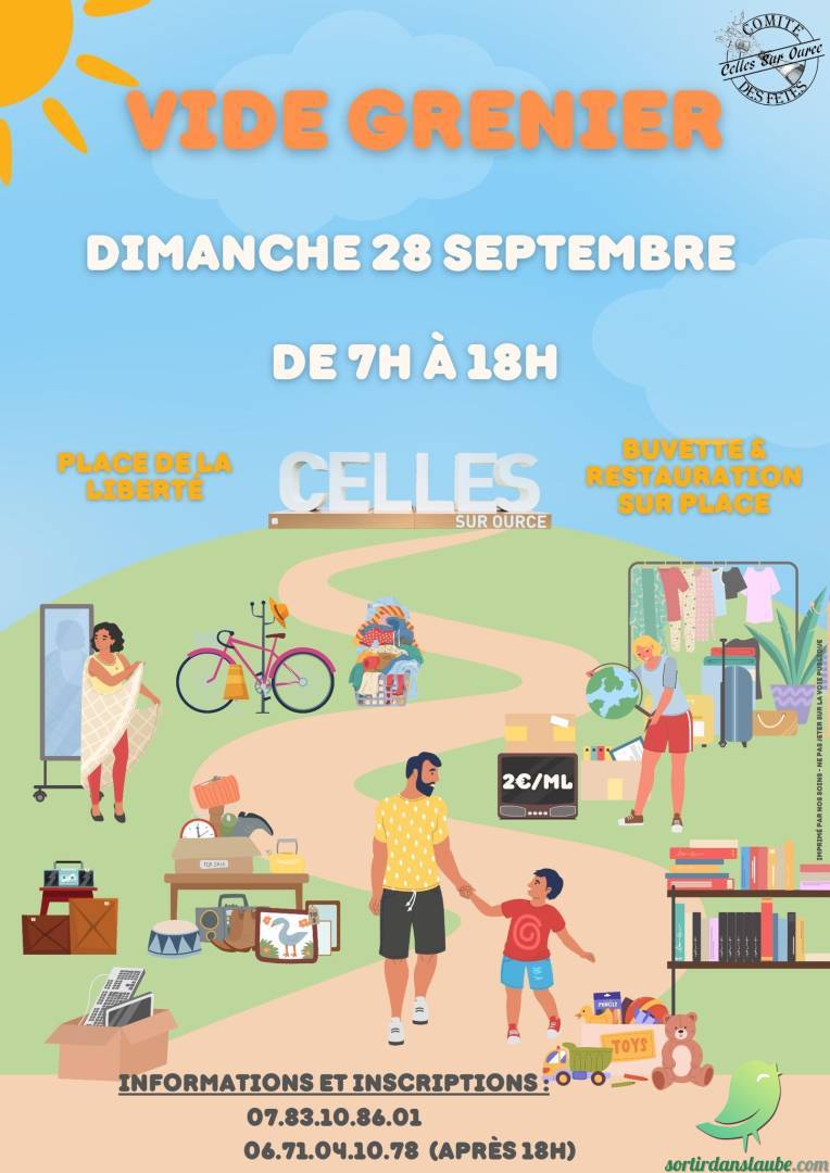 Vide grenier: Celles sur Ource - 0