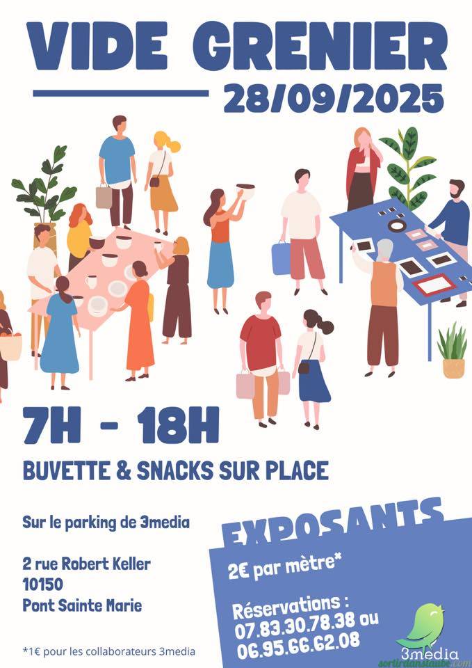 Vide grenier: Pont Sainte Marie - 0