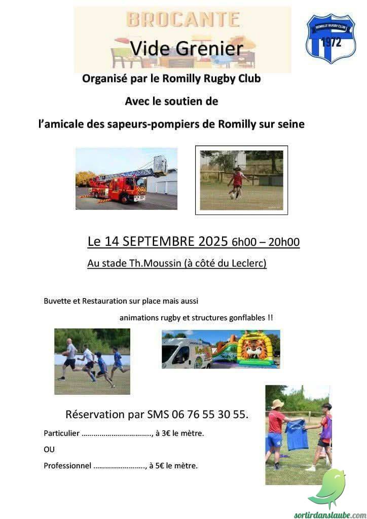 ANNULÉ! Vide grenier: Romilly - 0