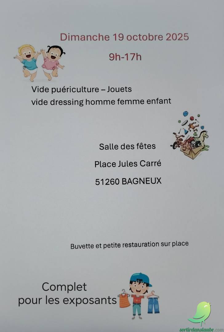 Vide puériculture et dressing - 0