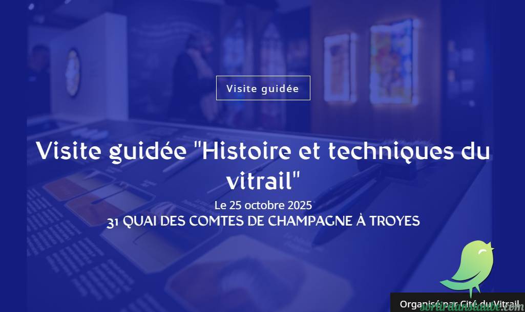 Visite guidée « Histoire et techniques du vitrail » - 0