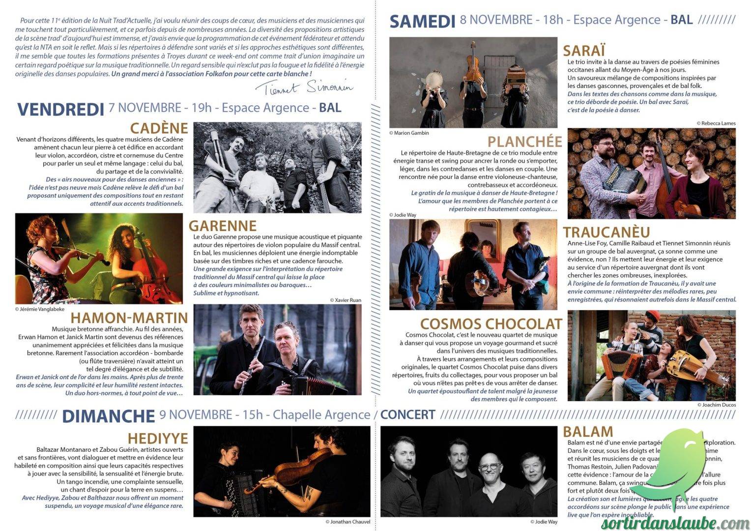 Nuit Trad&rsquo;Actuelle par Folkafon - 2