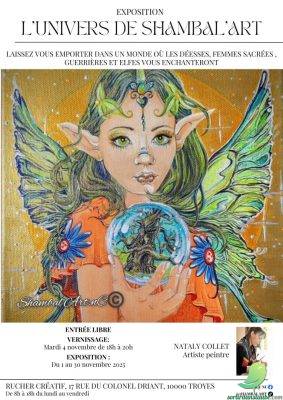 Vernissage expo « L&rsquo;univers de Shambal&rsquo;Art » - 1