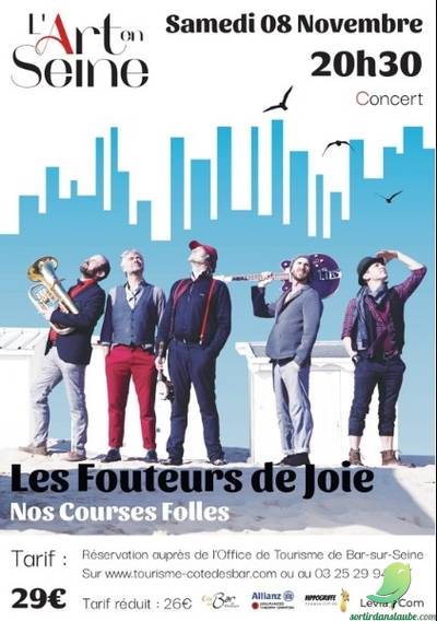 ANNULÉ! Concert:  Les fouteurs de joie  - 0