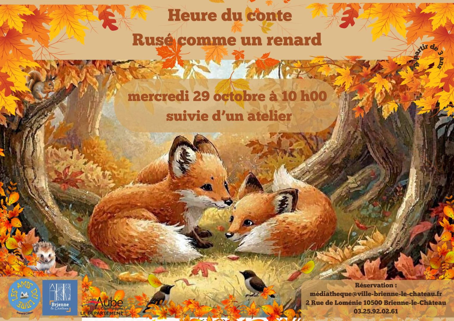 Heure du conte « Rusé comme un renard » - 0