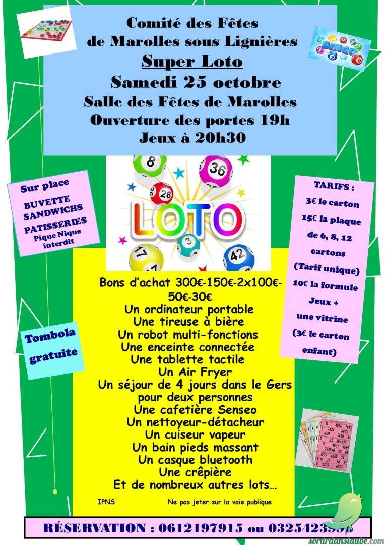 Loto: Marolles sous Lignières - 0