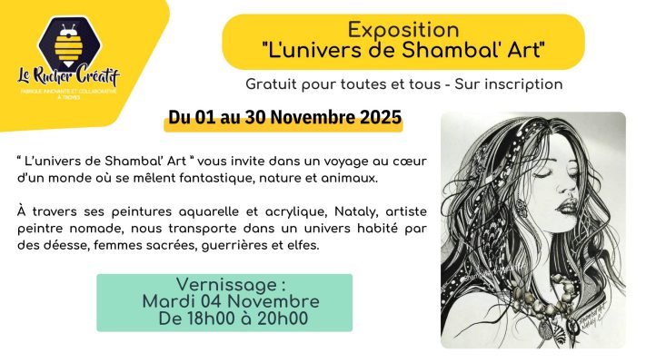 Vernissage expo « L&rsquo;univers de Shambal&rsquo;Art » - 0