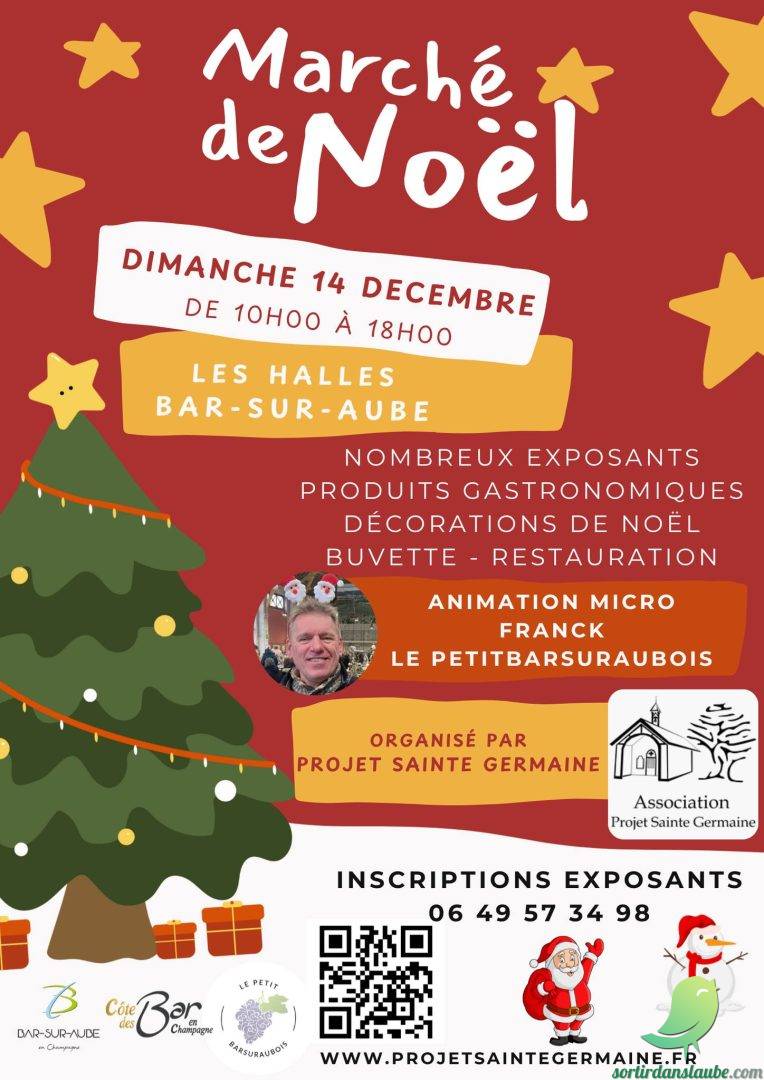 Marché de Noel: Bar sur Aube - 0