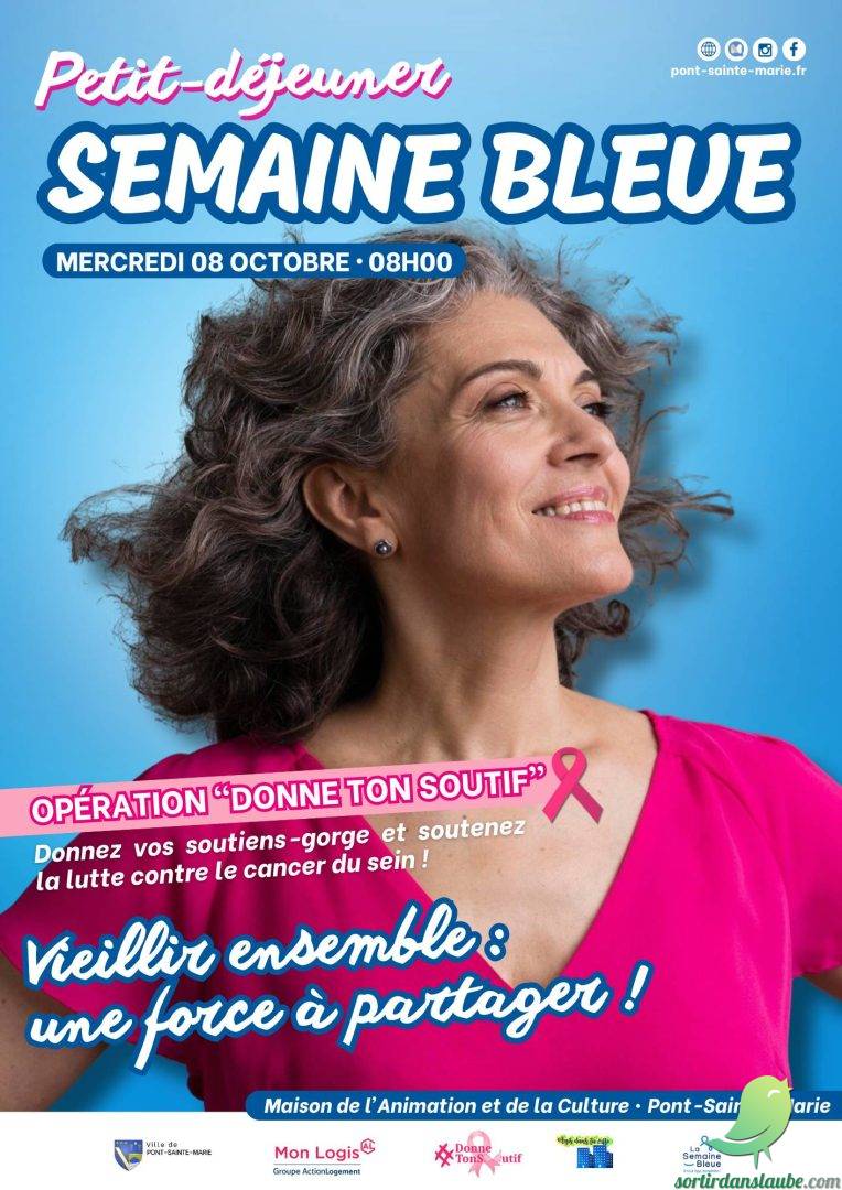 Petit-déjeuner solidaire : Semaine Bleue & Octobre Rose - 0