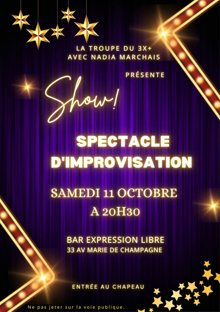 Spectacle d&rsquo;improvisation - 0