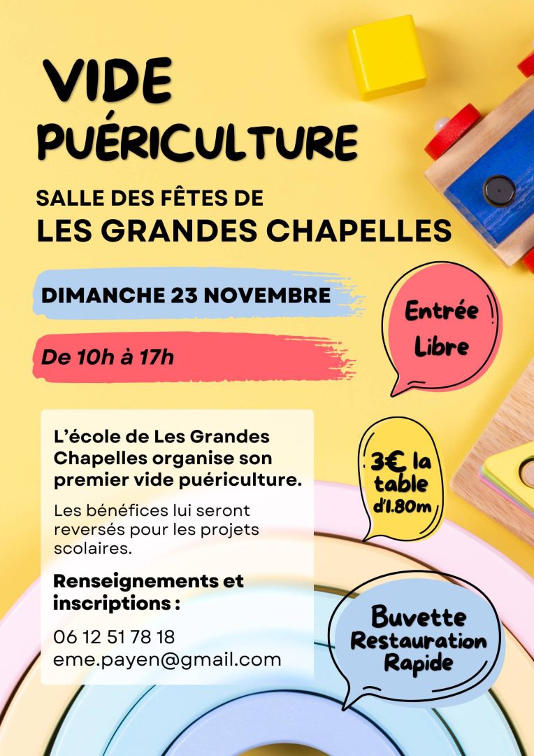 Vide puériculture de l&rsquo;école - 0