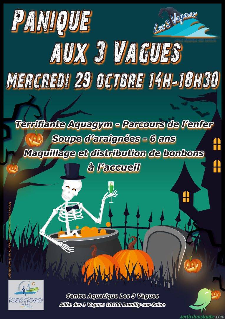 Halloween au centre aquatique - 0