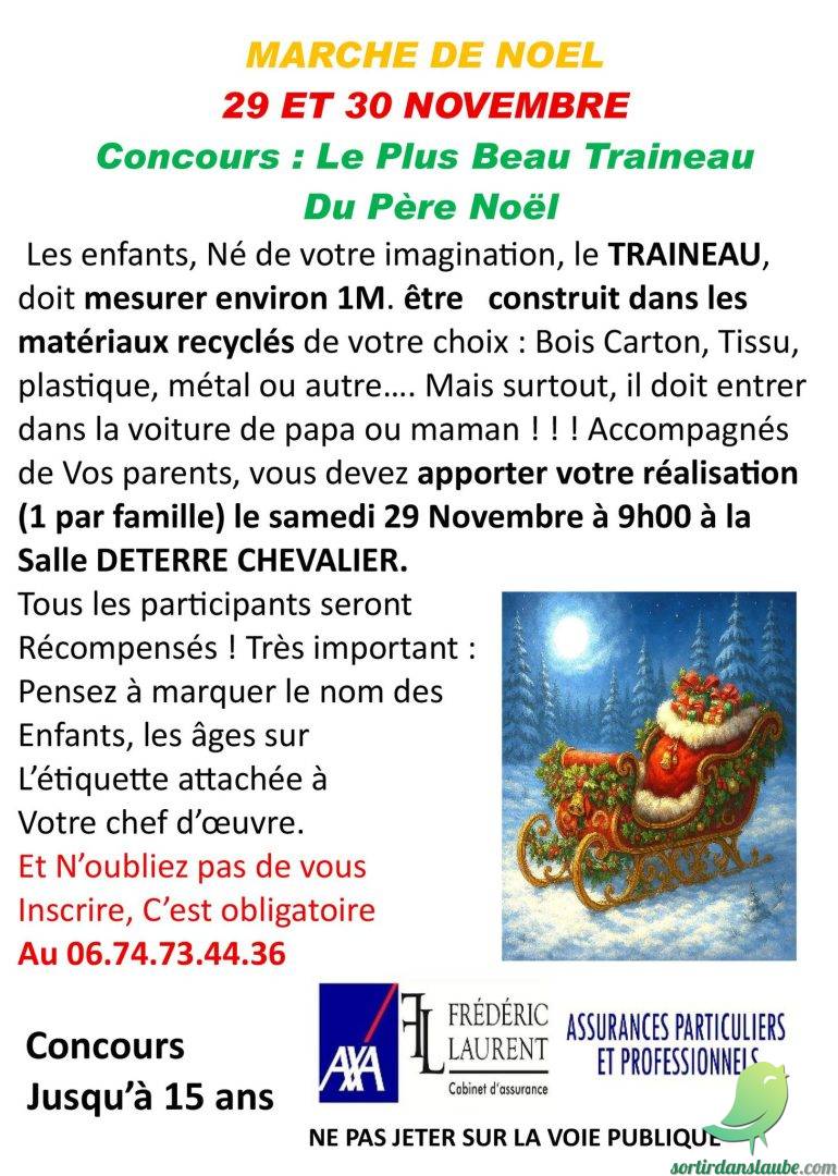 Marché de Noel: Saint Parres aux Tertres - 1
