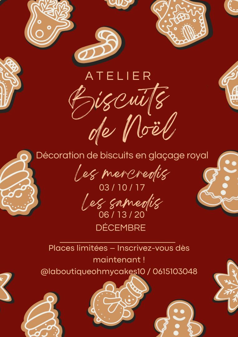 Atelier décorations de biscuit de noël enfants - 0