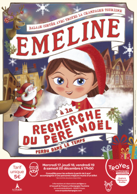 Balade Contée « Emeline à la recherche du Père Noël perdu dans le temps » - 0