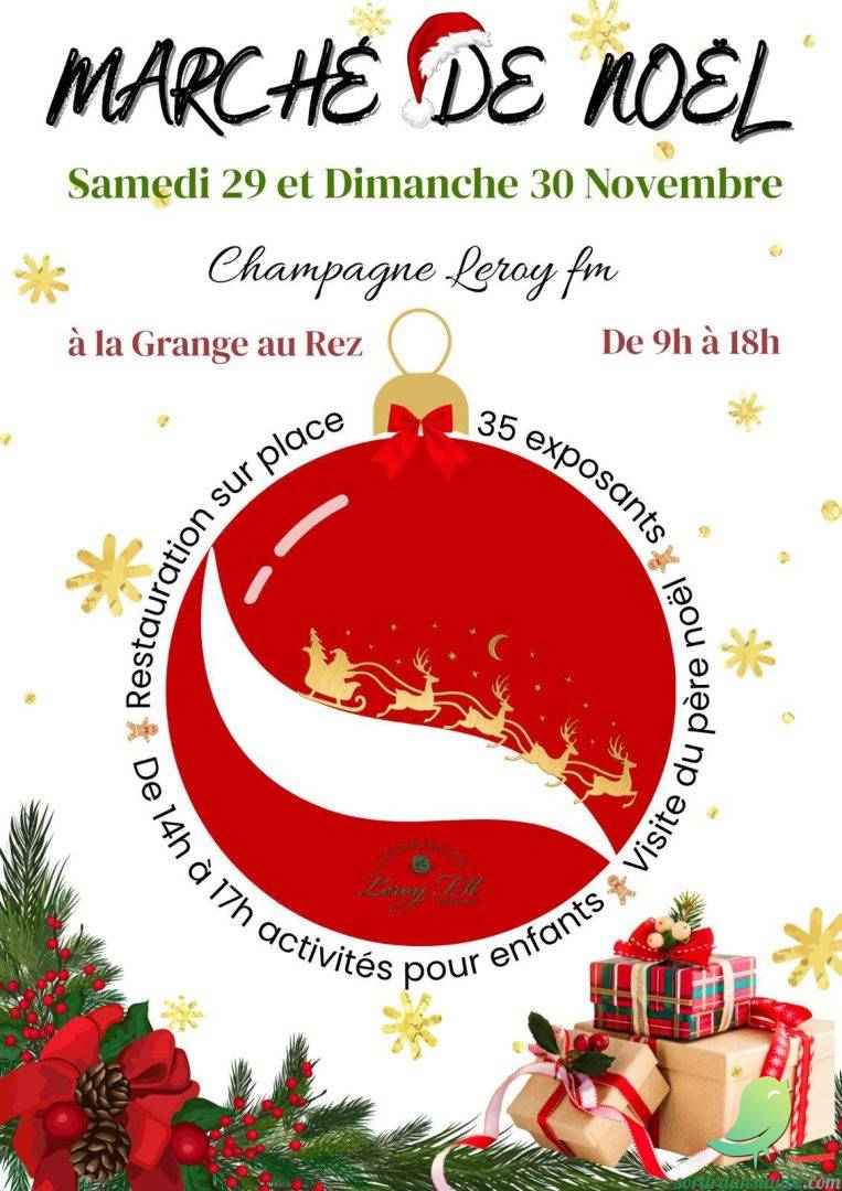 Marché de Noel: Champagne Leroy FM - 0