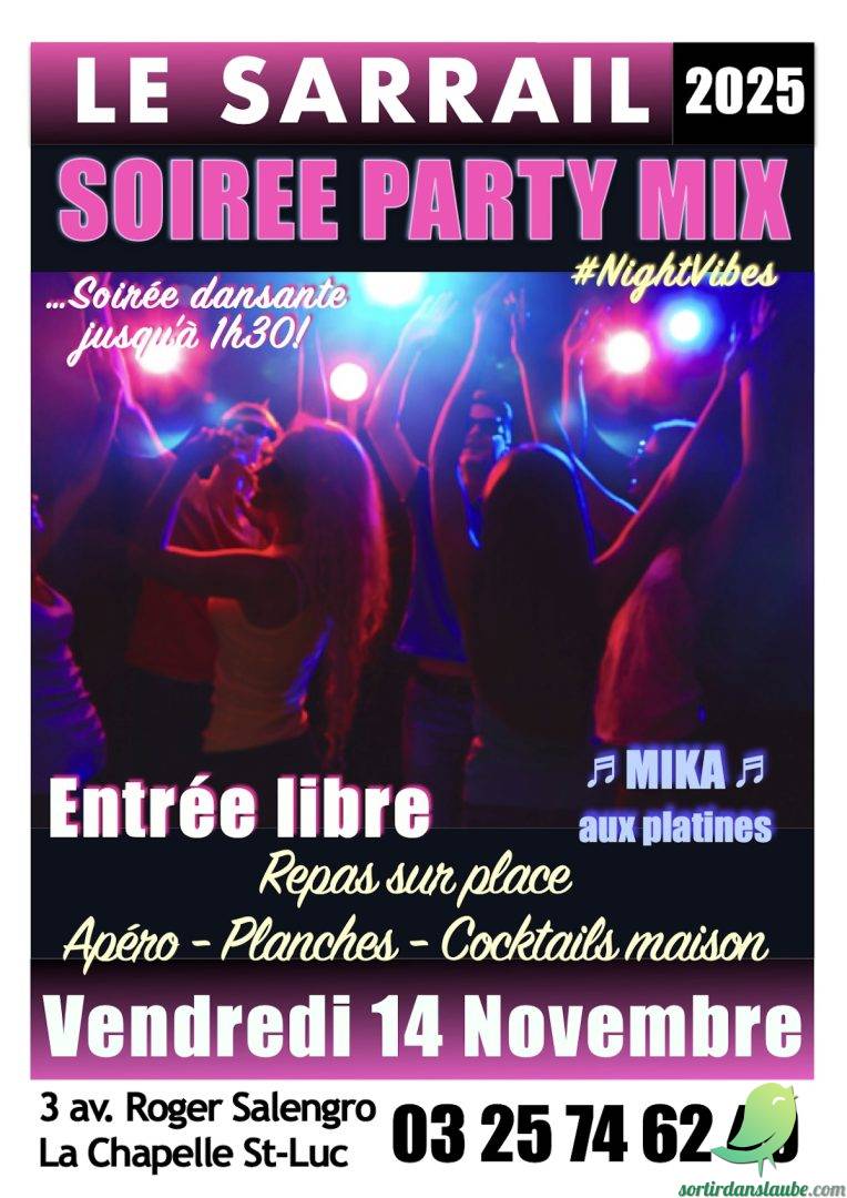 Soirée dansante Party Mix - 0